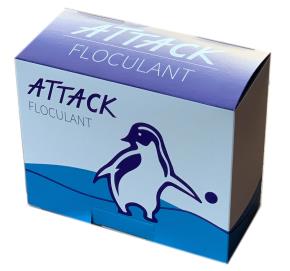 Floculant cartouche 8 units - ATTACK  1kg