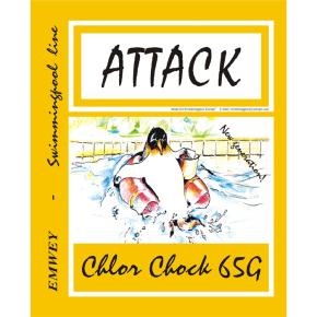 Chlor Shock  1,0Kg,65%-ATTACK
