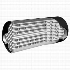 Heat exchanger MF 400 - 100.000Kcal-120kW